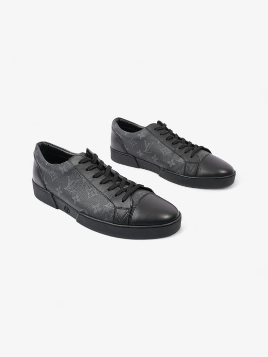 Louis Vuitton Match Up Sneakers Black / Grey Leather EU 42.5 UK 8.5