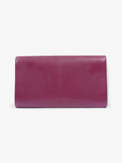 Saint Laurent Belle de Jour Purple Leather