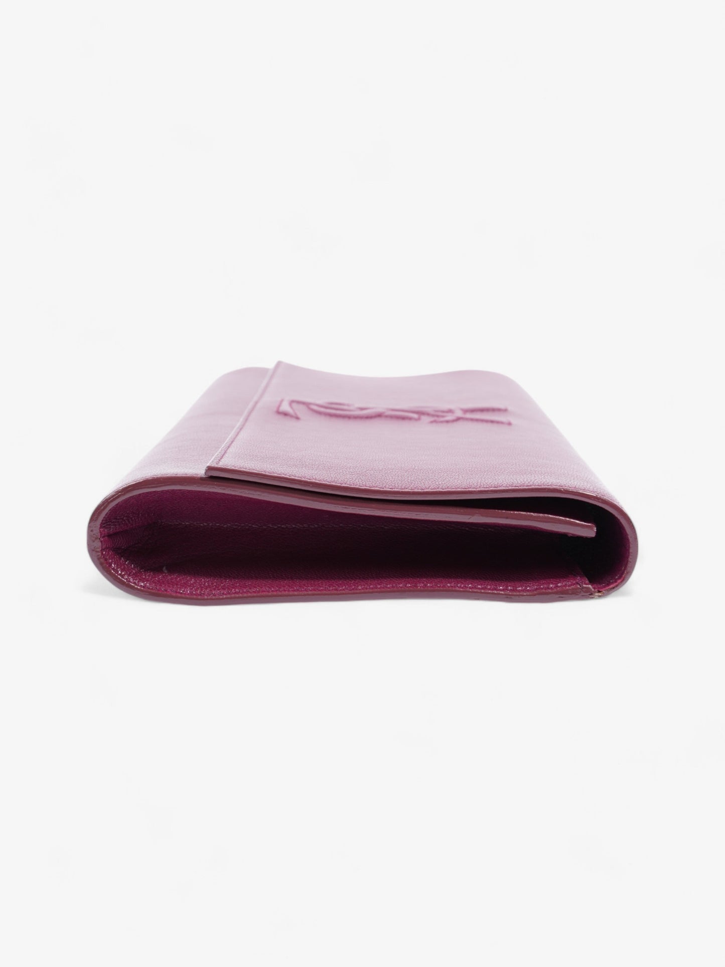 Saint Laurent Belle de Jour Purple Leather