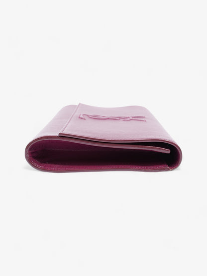 Saint Laurent Belle de Jour Purple Leather