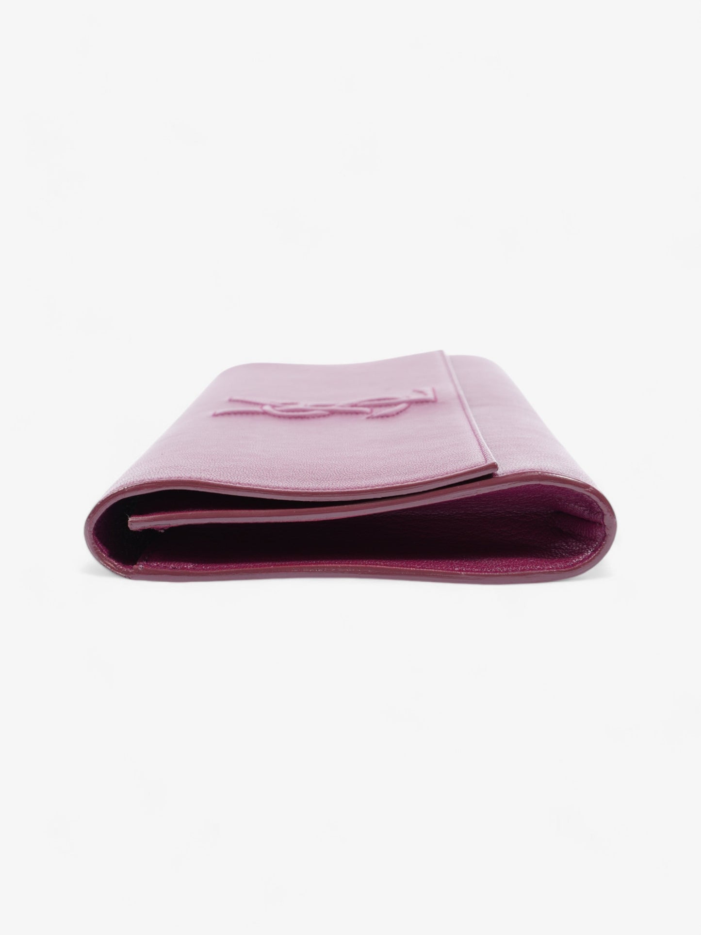 Saint Laurent Belle de Jour Purple Leather