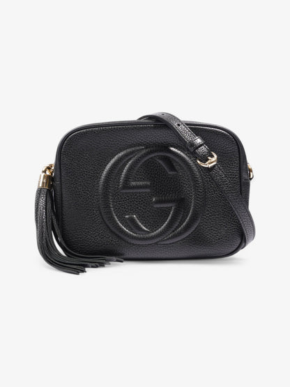 Gucci Soho Disco Bag Black Calfskin Leather Small