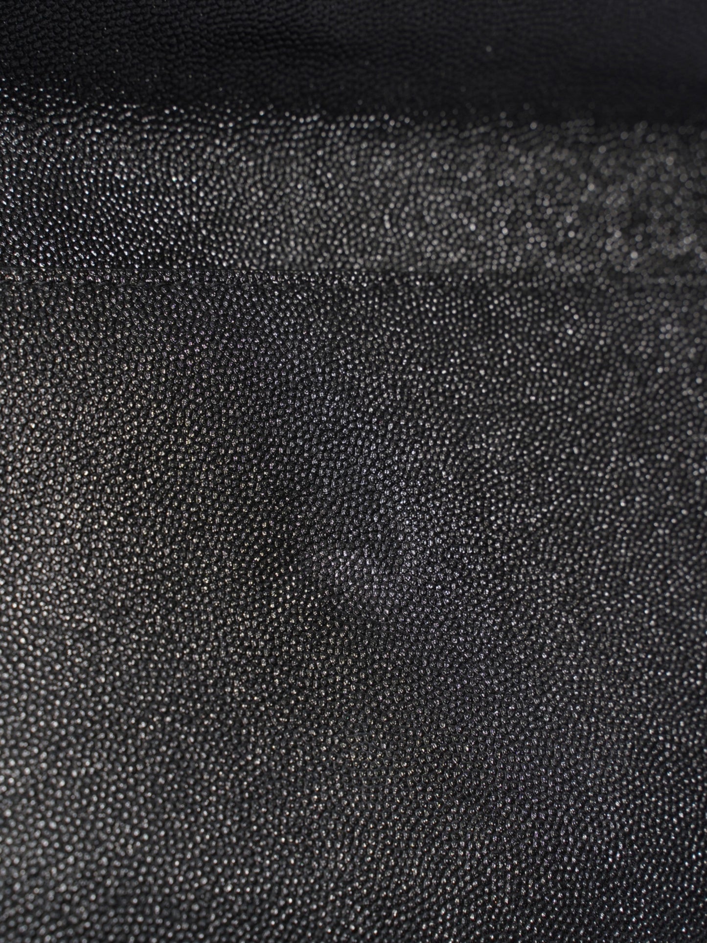 Saint Laurent Uptown Clutch Black Grained Leather