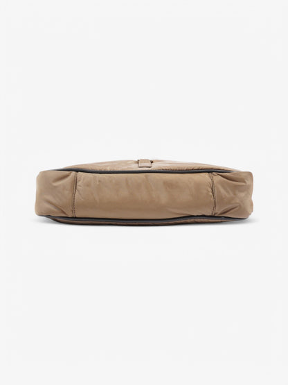 Saint Laurent 5 a 7 Shoulder Bag Khaki Nylon