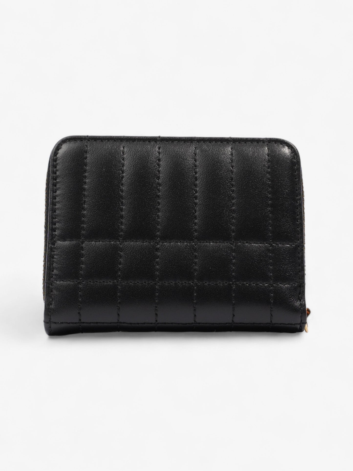 Burberry Lola Zip Wallet Black / Gold Leather Mini