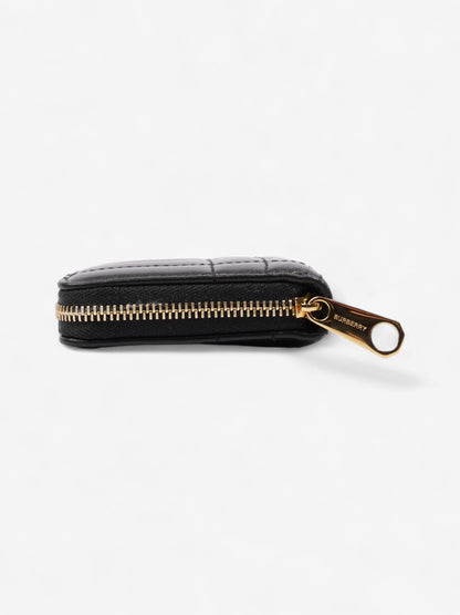 Burberry Lola Zip Wallet Black / Gold Leather Mini