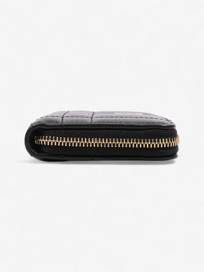 Burberry Lola Zip Wallet Black / Gold Leather Mini