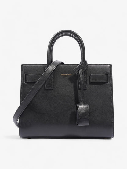 Saint Laurent Sac De Jour Black Leather Nano