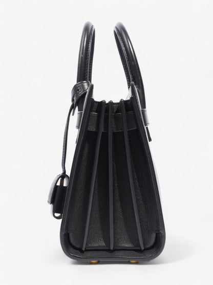 Saint Laurent Sac De Jour Black Leather Nano