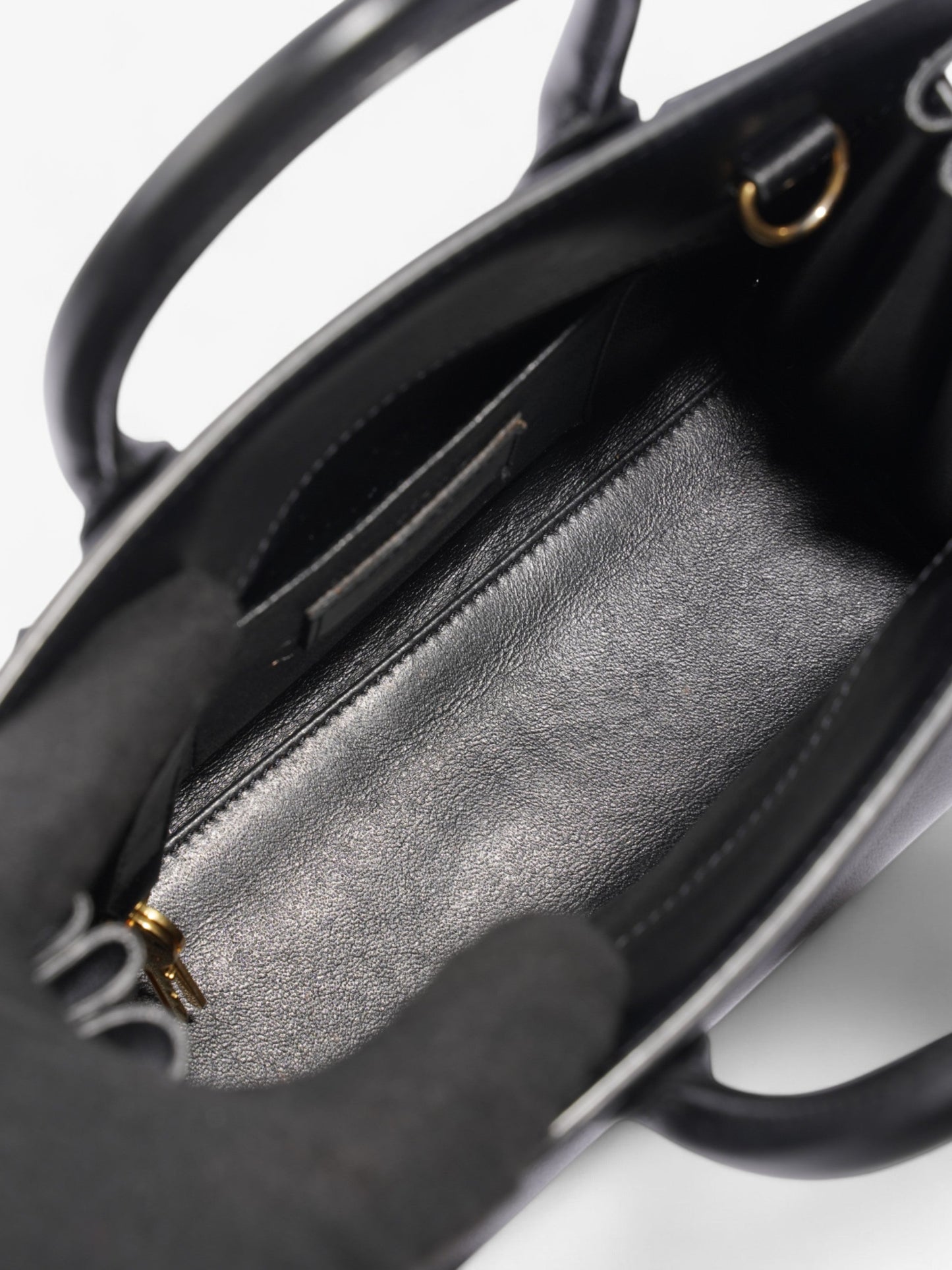 Saint Laurent Sac De Jour Black Leather Nano