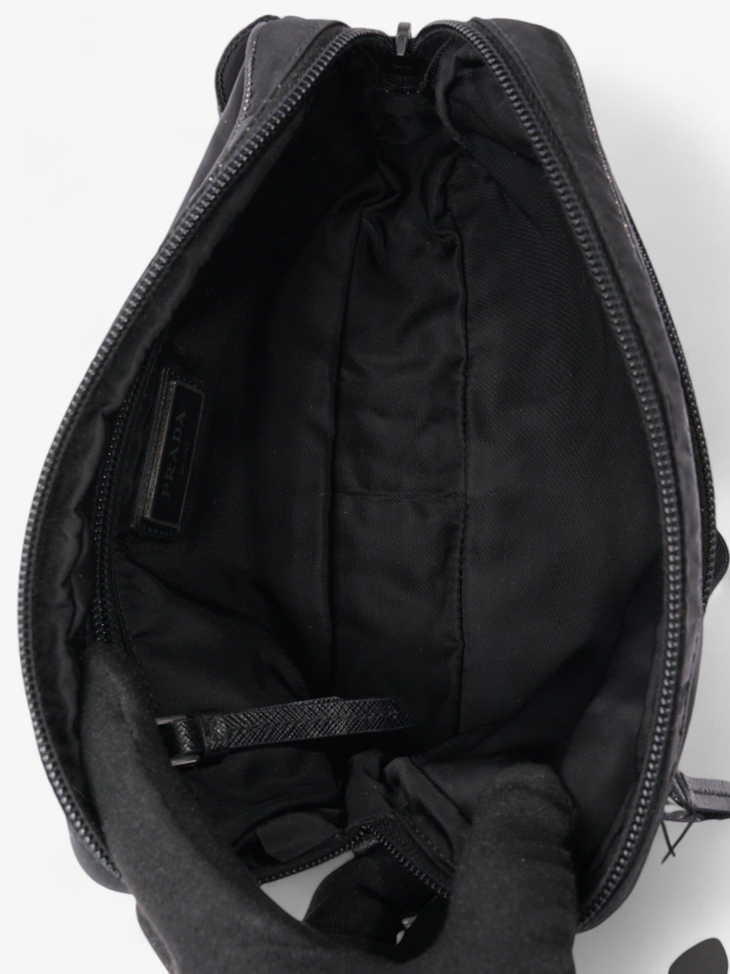 Prada Bum Bag Black Nylon