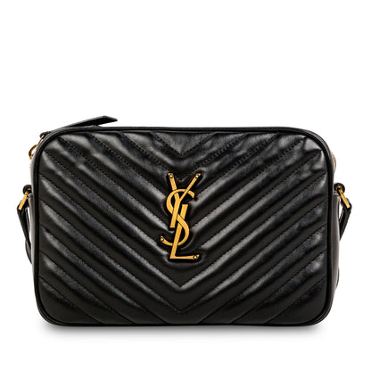 Saint Laurent Lou Crossbody - Black