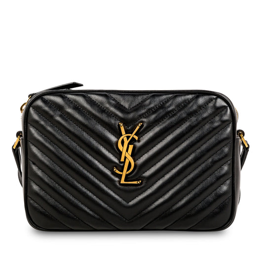 Saint Laurent Lou Crossbody - Black