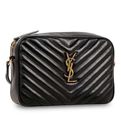 Saint Laurent Lou Crossbody - Black