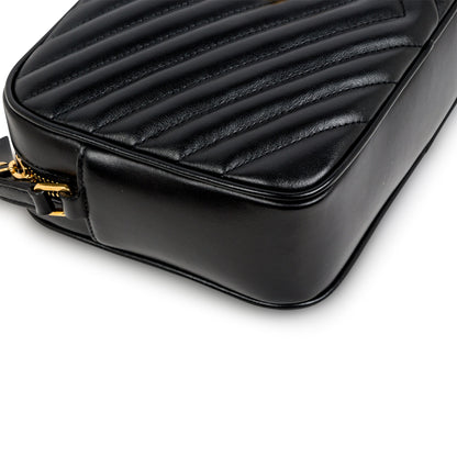 Saint Laurent Lou Crossbody - Black
