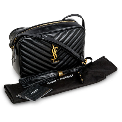 Saint Laurent Lou Crossbody - Black