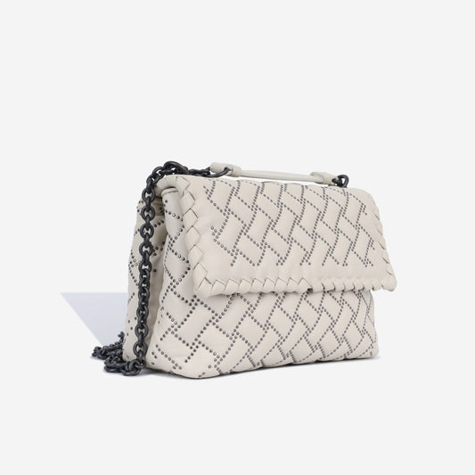 Bottega Veneta Small Studded Olimpia