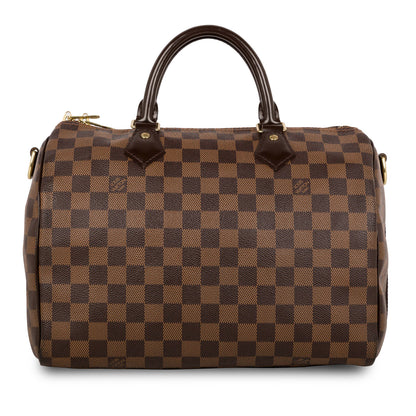 Louis Vuitton Speedy Bandouliere 30 - Damier Ebene