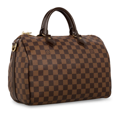Louis Vuitton Speedy Bandouliere 30 - Damier Ebene