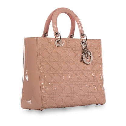 Christian Dior Lady Dior Leather - Patent