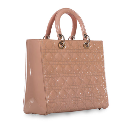 Christian Dior Lady Dior Leather - Patent