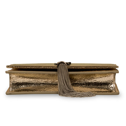 Saint Laurent Metallic Kate Tassel Bag