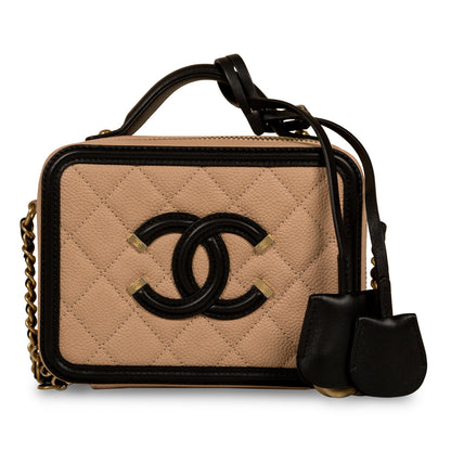 Chanel Filigree CC Vanity Case - Small