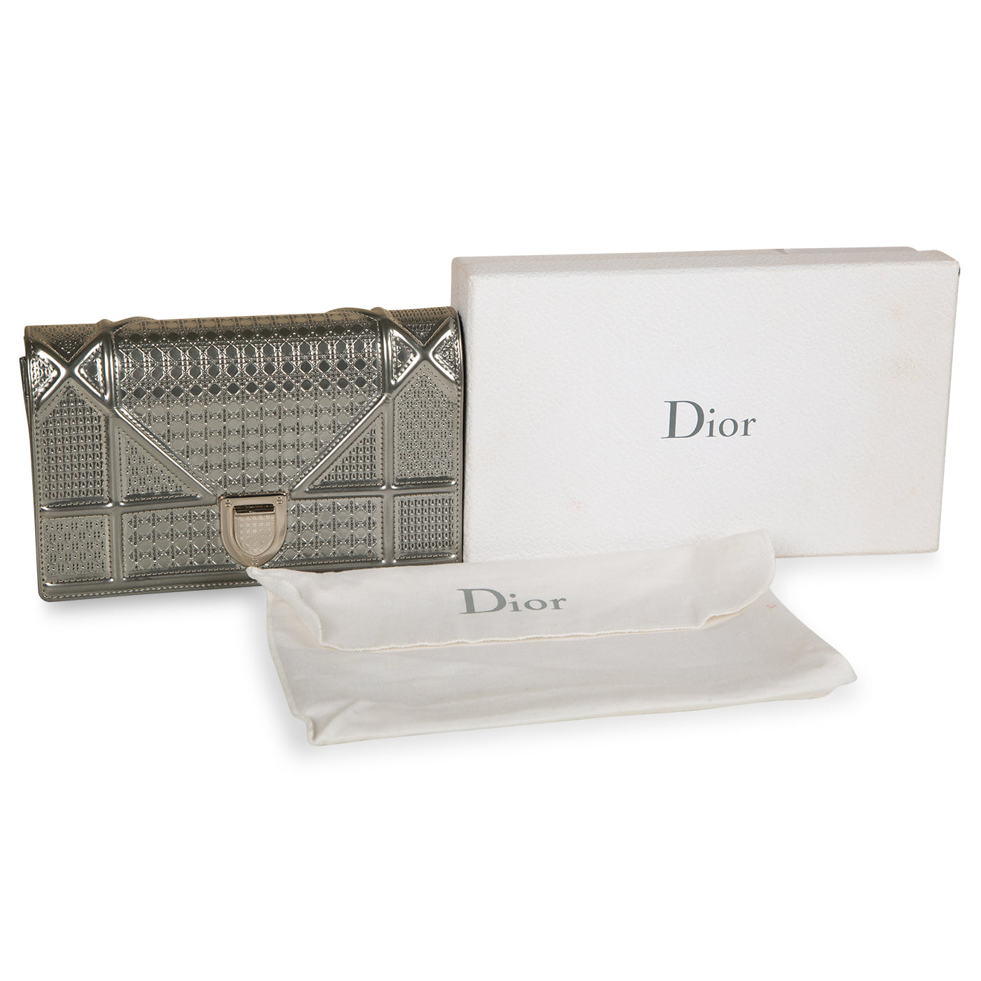 Christian Dior Diorama WOC - Silver