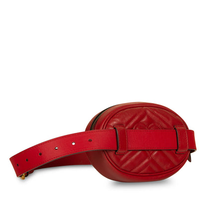 Gucci Marmont Belt Bag - Red