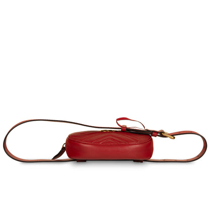 Gucci Marmont Belt Bag - Red