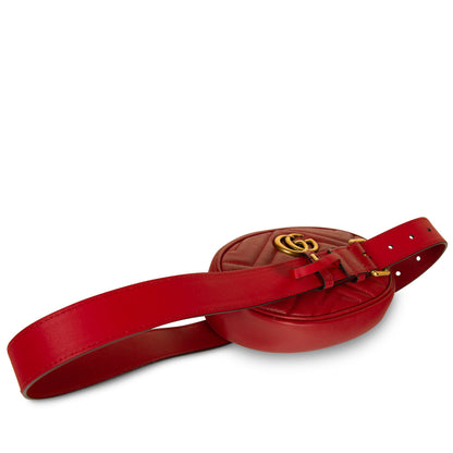 Gucci Marmont Belt Bag - Red