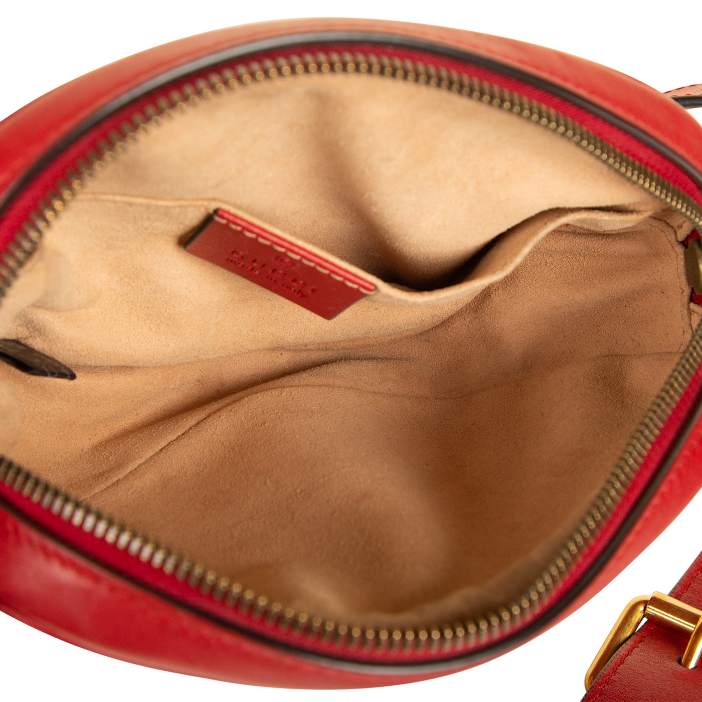 Gucci Marmont Belt Bag - Red