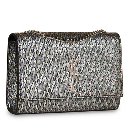Saint Laurent Small Silver Kate Bag