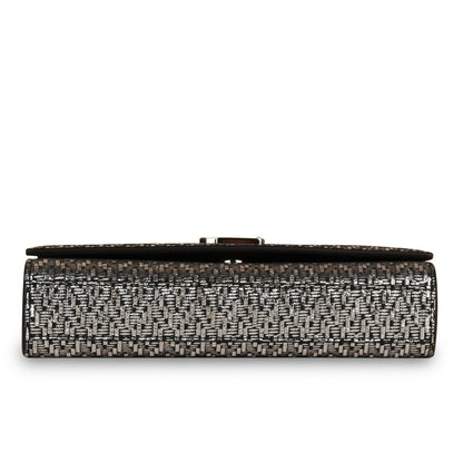 Saint Laurent Small Silver Kate Bag