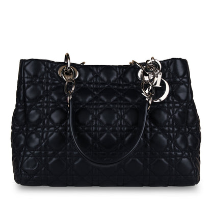 Christian Dior Lady Dior Tote - Navy