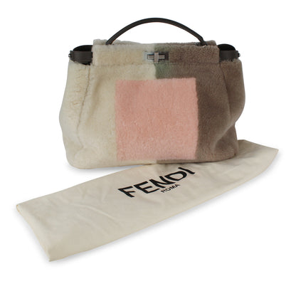 Fendi Large Peekaboo Shearling Fur