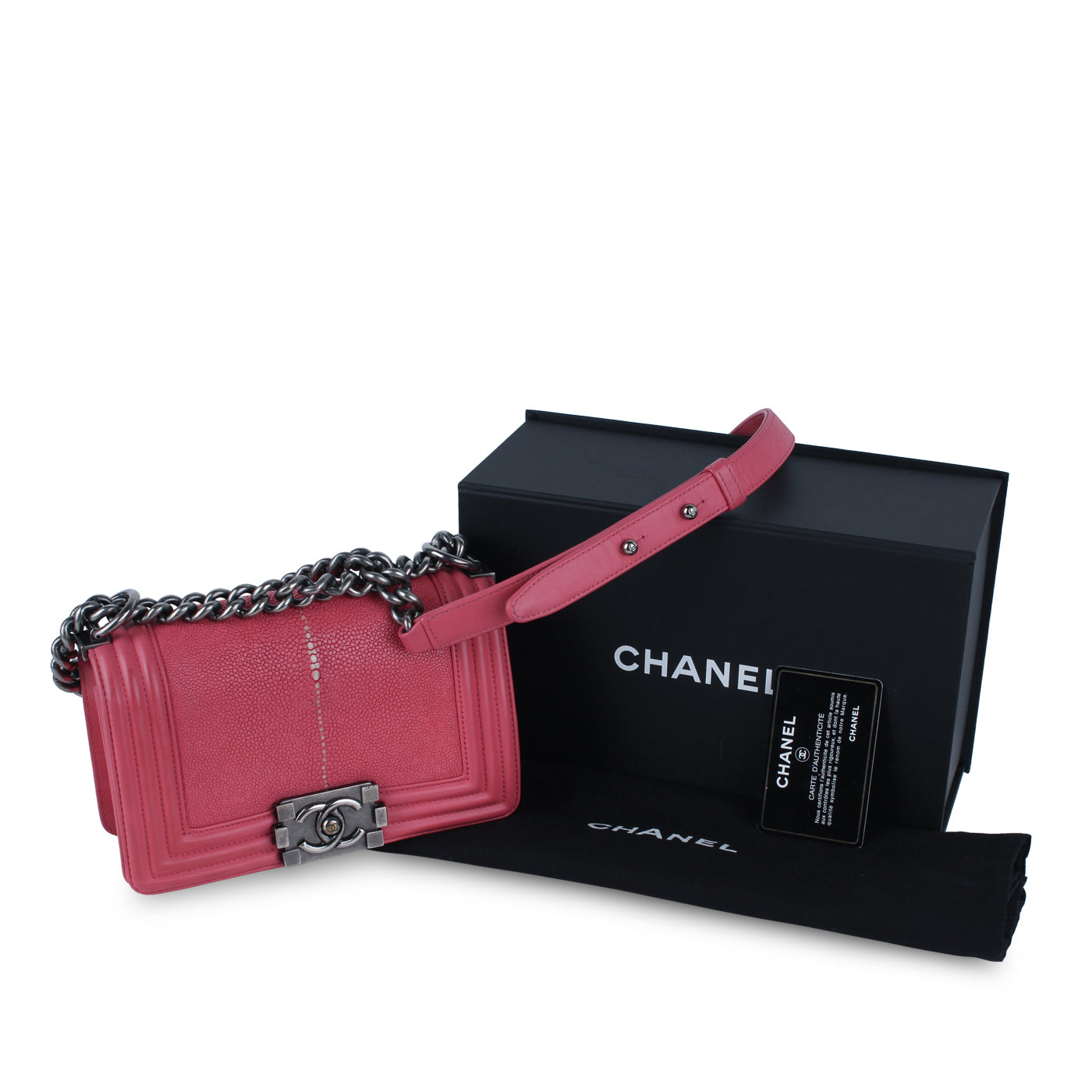 Chanel Small Boy Bag - Stingray