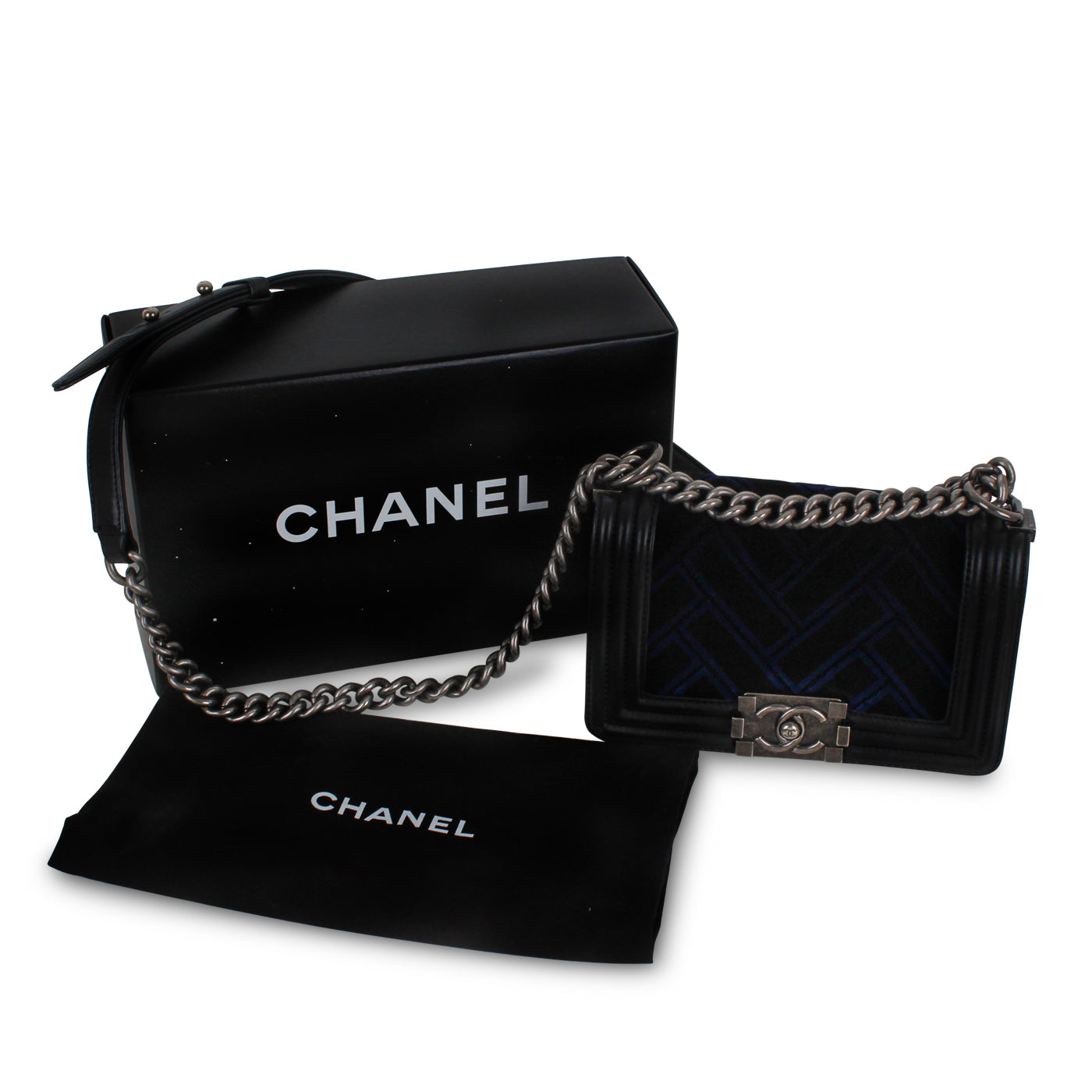 Chanel Small Boy Bag - Velvet