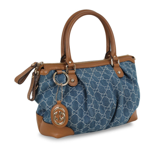 Gucci Denim Shoulder Bag