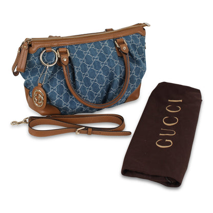 Gucci Denim Shoulder Bag