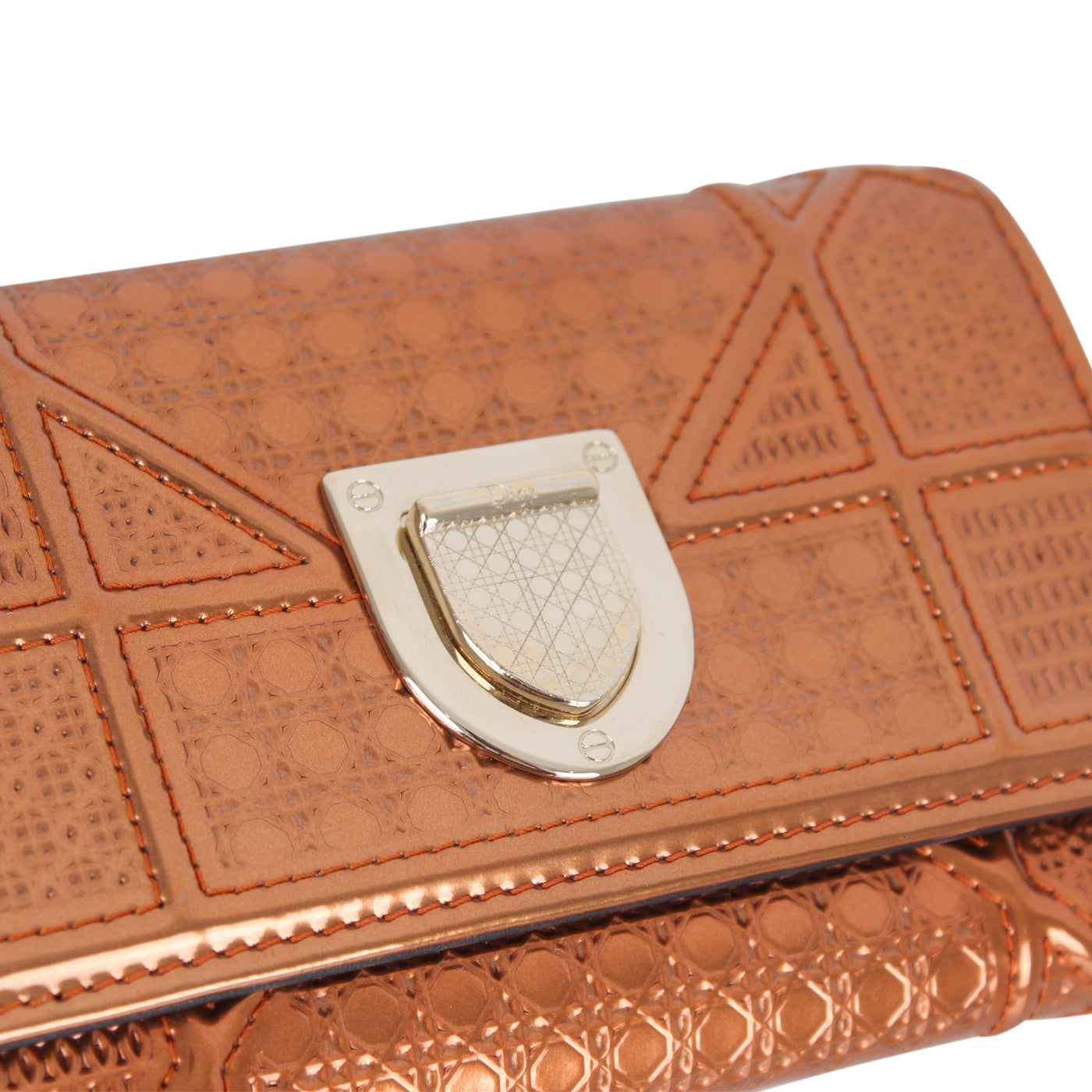 Christian Dior Diorama Purse - Bronze