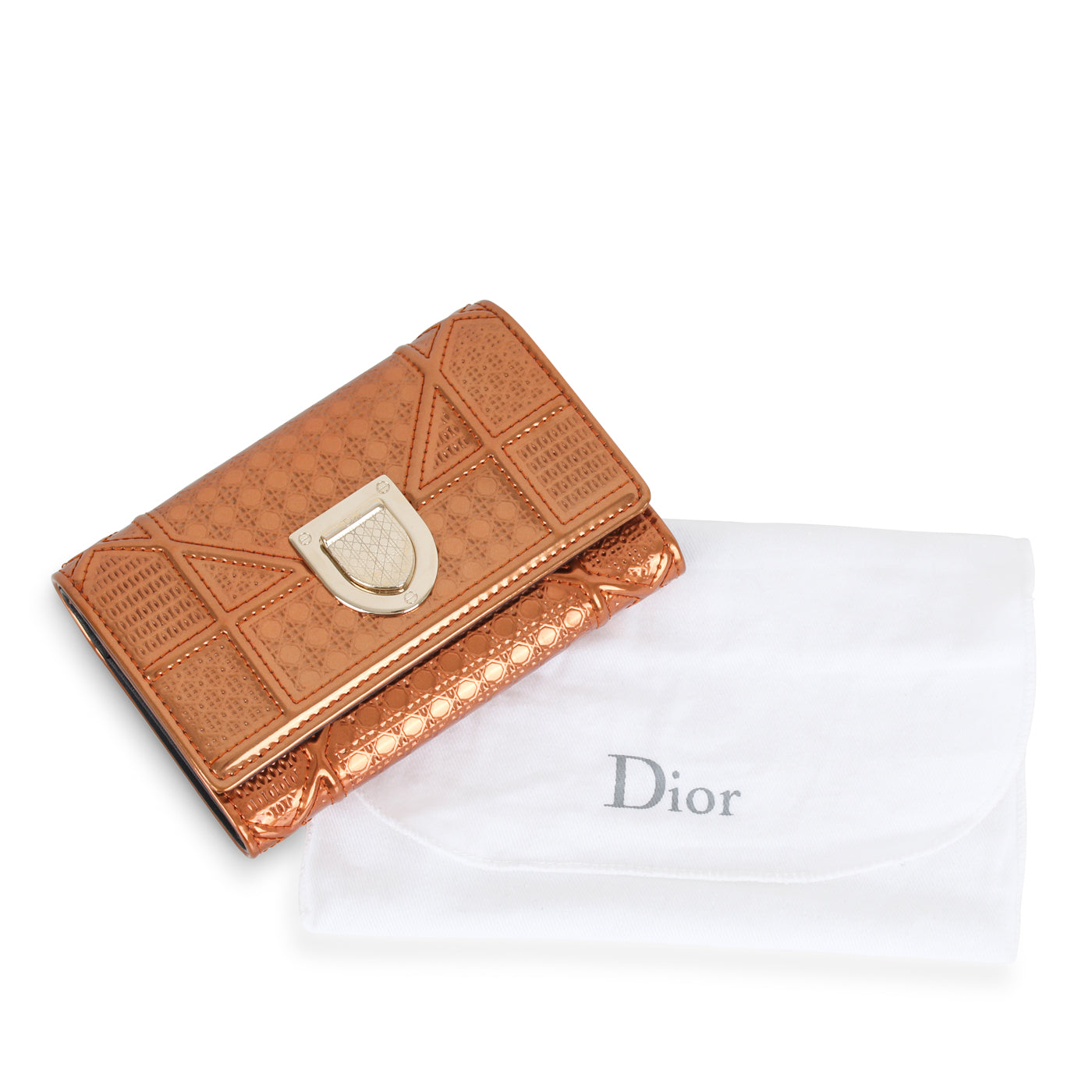 Christian Dior Diorama Purse - Bronze