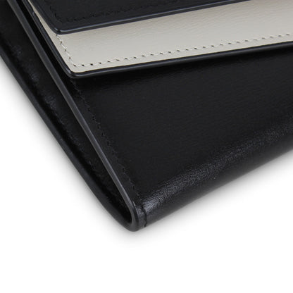 Saint Laurent Bicolour Long Wallet