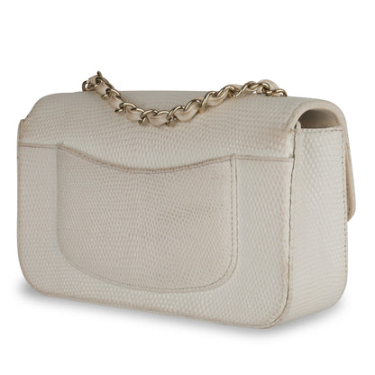 Chanel Lizard Flap Bag