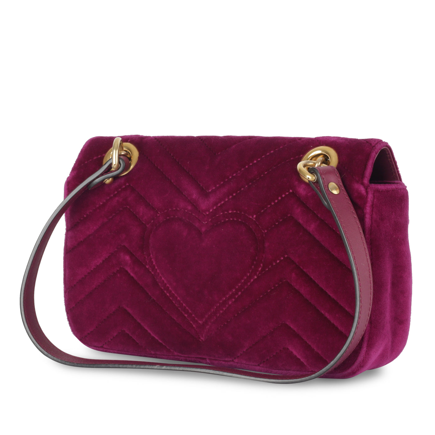 Gucci Mini Marmont Flap Bag - Velvet