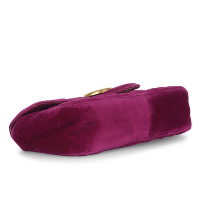 Gucci Mini Marmont Flap Bag - Velvet