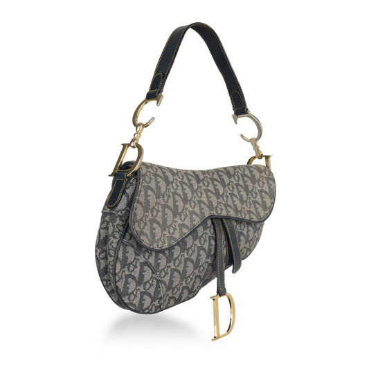Christian Dior Vintage Saddle Bag - Oblique