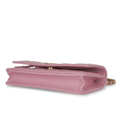 Chanel Top Handle Wallet on Chain