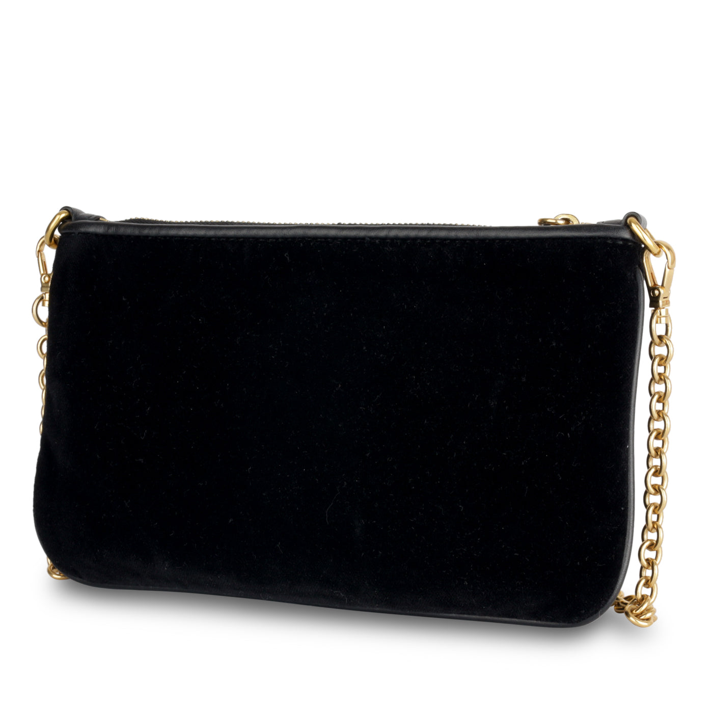 Prada Velvet Zip Pouch
