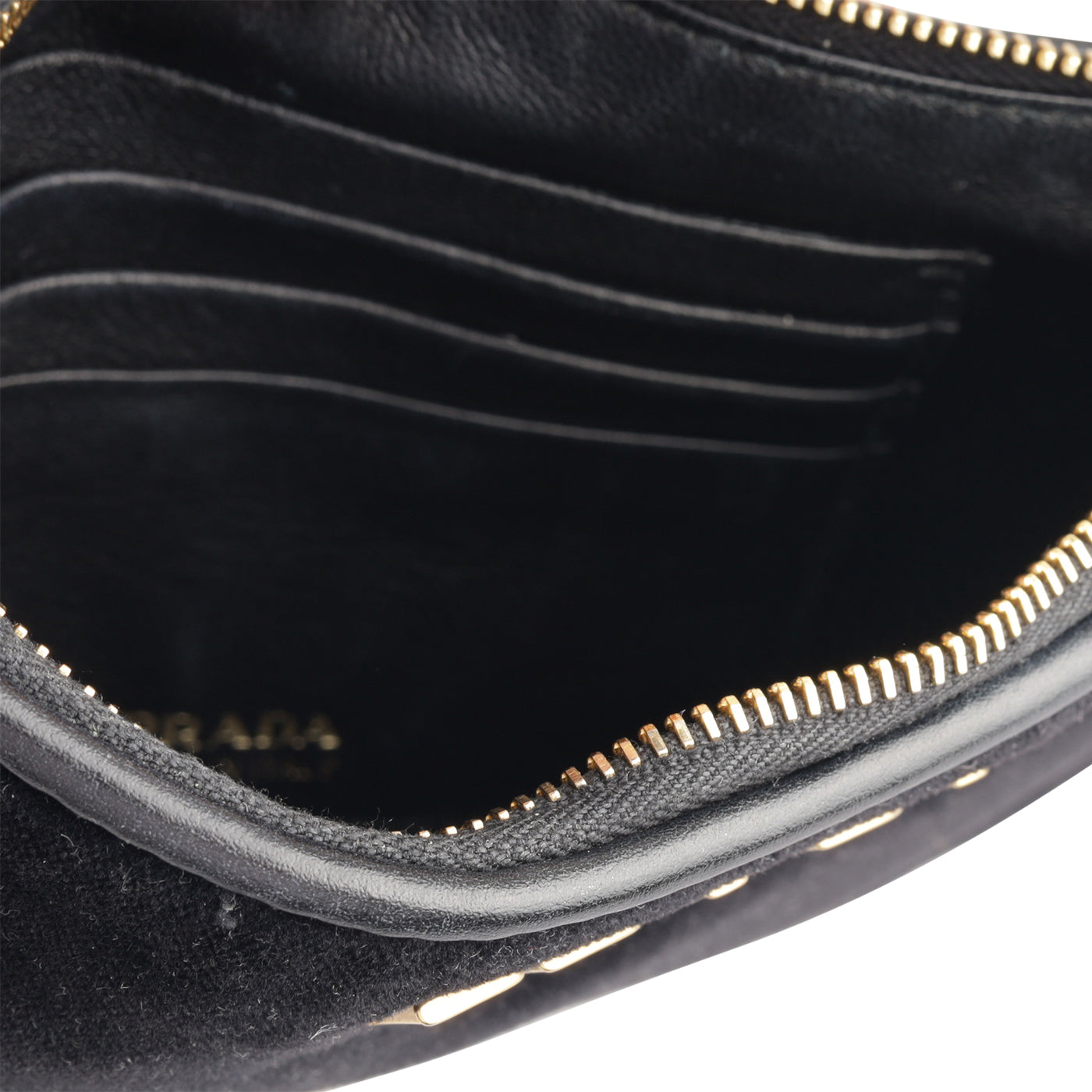 Prada Velvet Zip Pouch